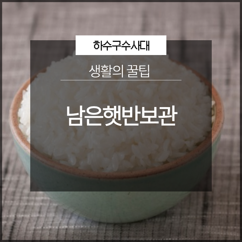 남은햇반보관 생활의 꿀팁 - 용인 하수구막힘 현장 이미지